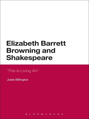 cover image of Elizabeth Barrett Browning and Shakespeare